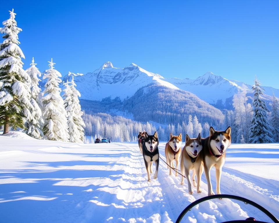 Grindelwald: Winterliche Husky-Schlittenfahrten