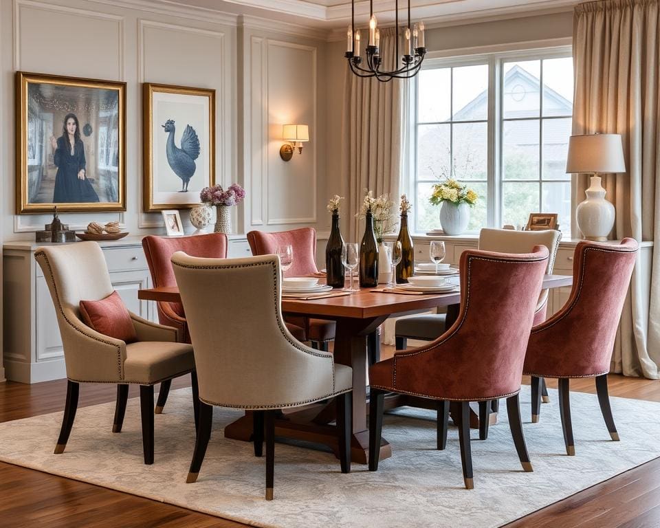 Hochwertige Esstischstühle mit Polsterung