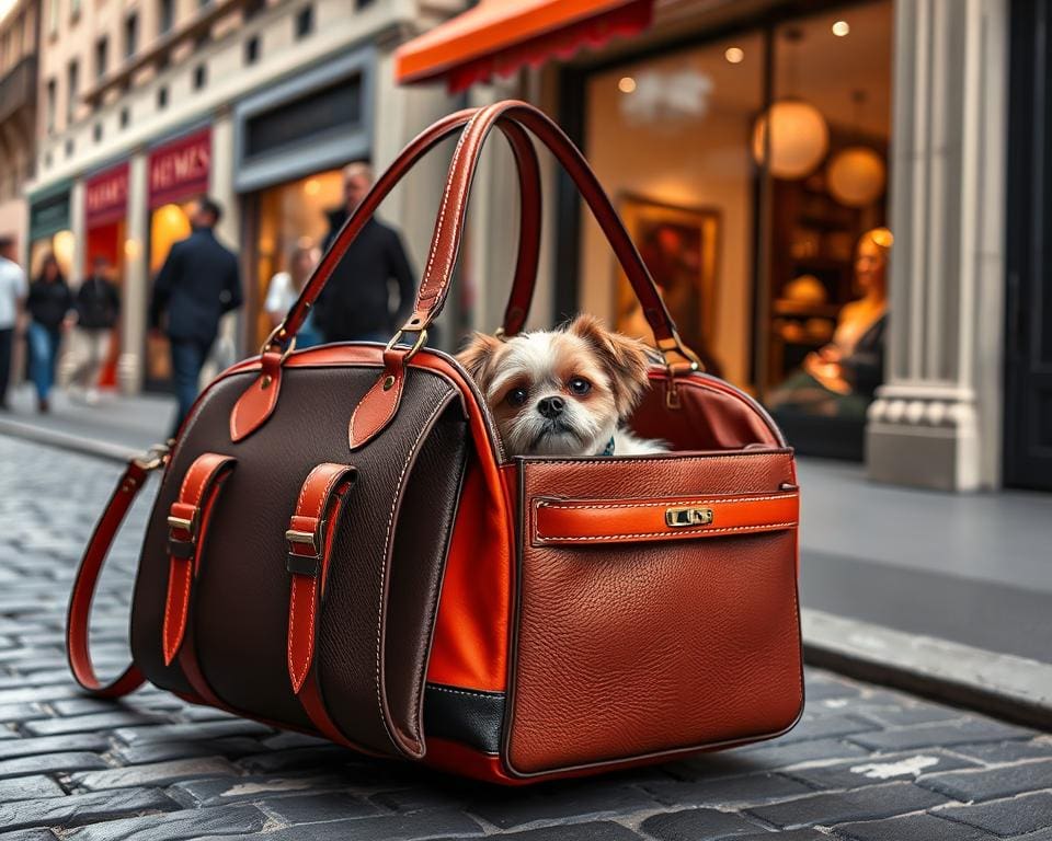 Hundetaschen von Hermès – Perfekt für unterwegs