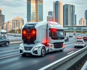 Intelligente Bremsassistenten in Lastwagen