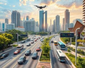 Intelligente Verkehrslenkung für smarte Städte