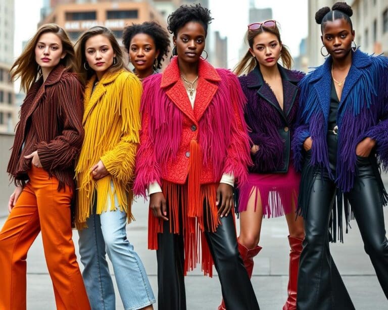 Jacken mit Fransen: Ein Statement für mutige Looks