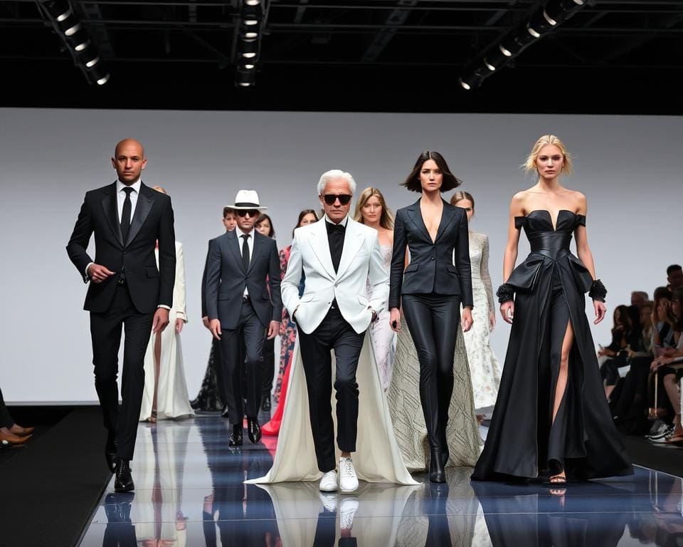 Karl Lagerfeld Modeentwürfe