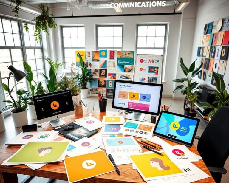 Kommunikationsdesigner: Marken visuell ansprechend gestalten