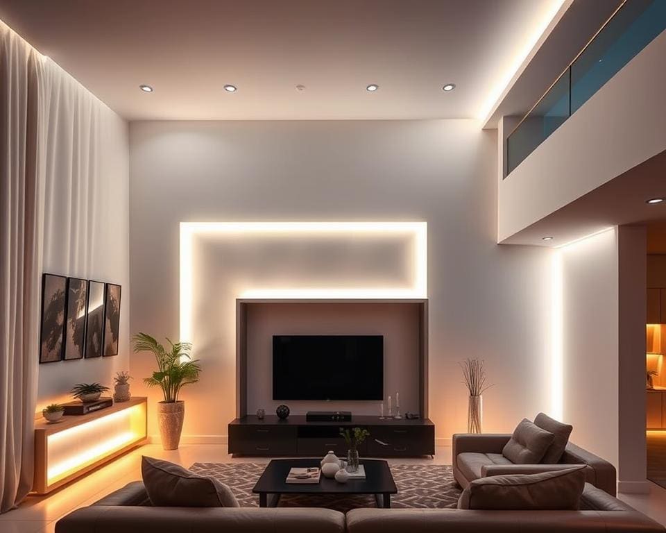 LED-Lichtleisten für indirekte Raumbeleuchtung