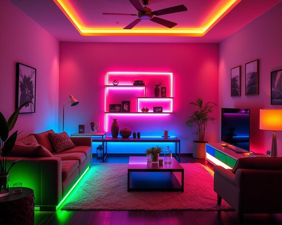LED-Stripes für stimmungsvolle Beleuchtung