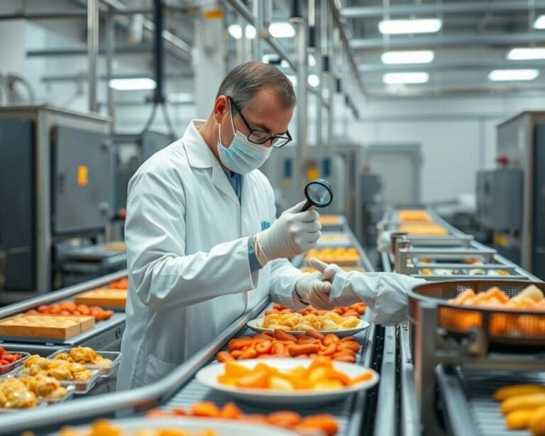 Lebensmittelkontrolleur: Sicherheit und Qualität in der Produktion prüfen
