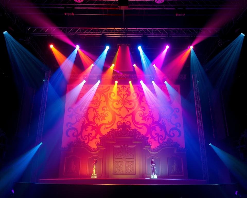 Lichtdesign für eine Show