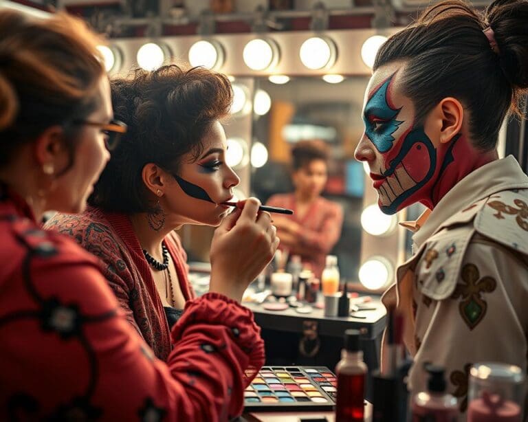 Make-up-Künstler für Film: Charaktere durch Schminkkunst beleben