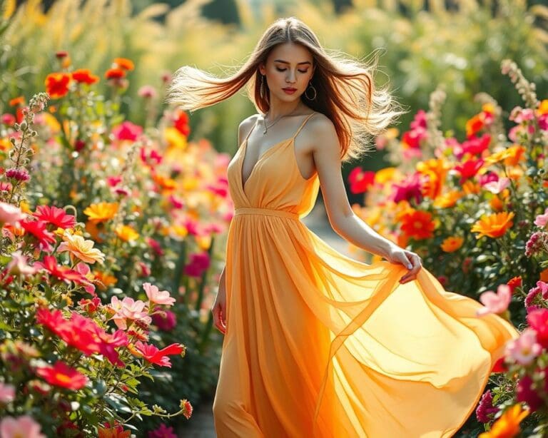 Maxi-Kleider: Wie Sie den femininen Look tragen