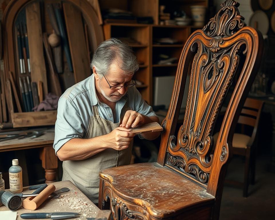 Möbelrestaurator: Alte Schätze zu neuem Leben erwecken