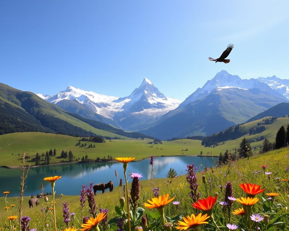 Naturerlebnis in den Tiroler Alpen