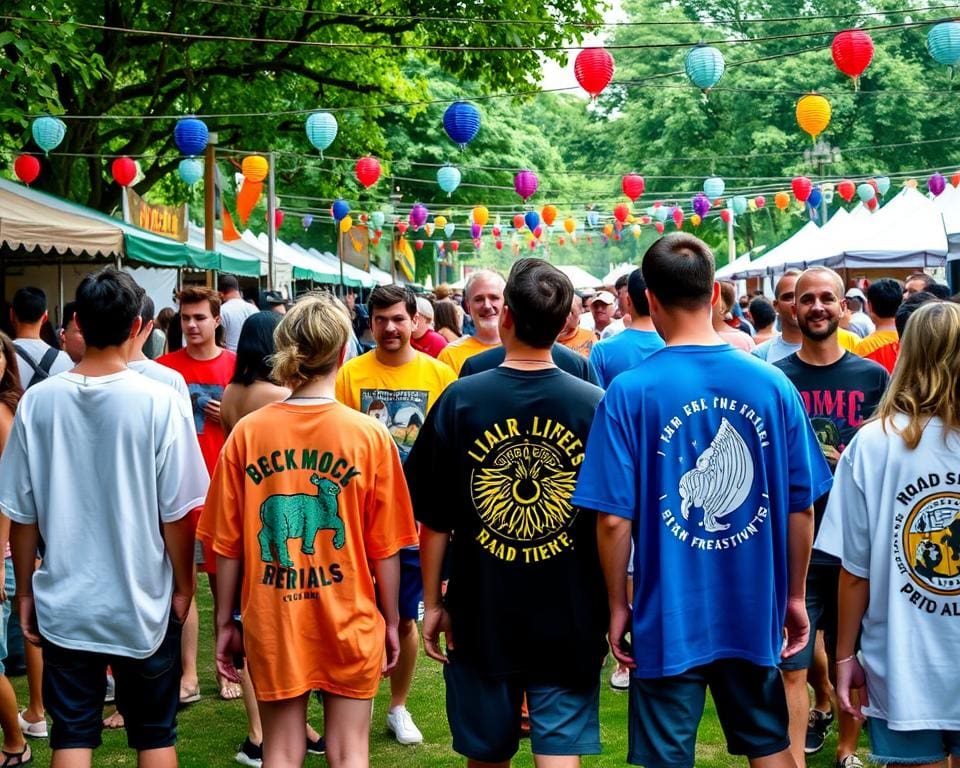 Oversized T-Shirts für Festivals