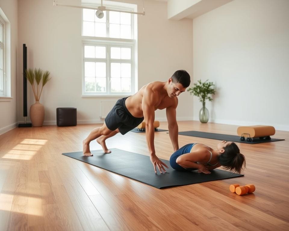 Pilates-Übungen für einen starken Rumpf