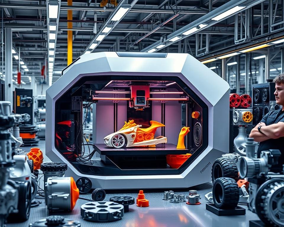 Potenzial von 3D-Druck für die Fahrzeugherstellung