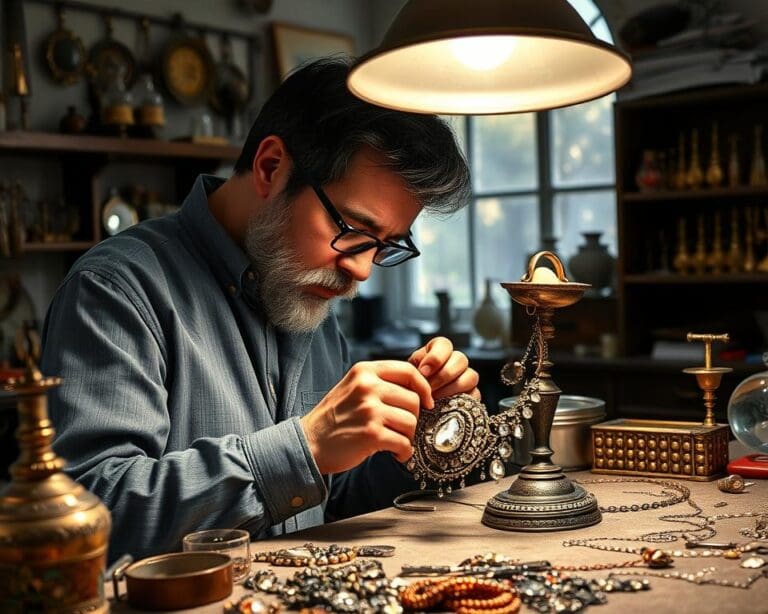 Schmuckrestaurator: Alte Juwelen in neuem Glanz erstrahlen lassen