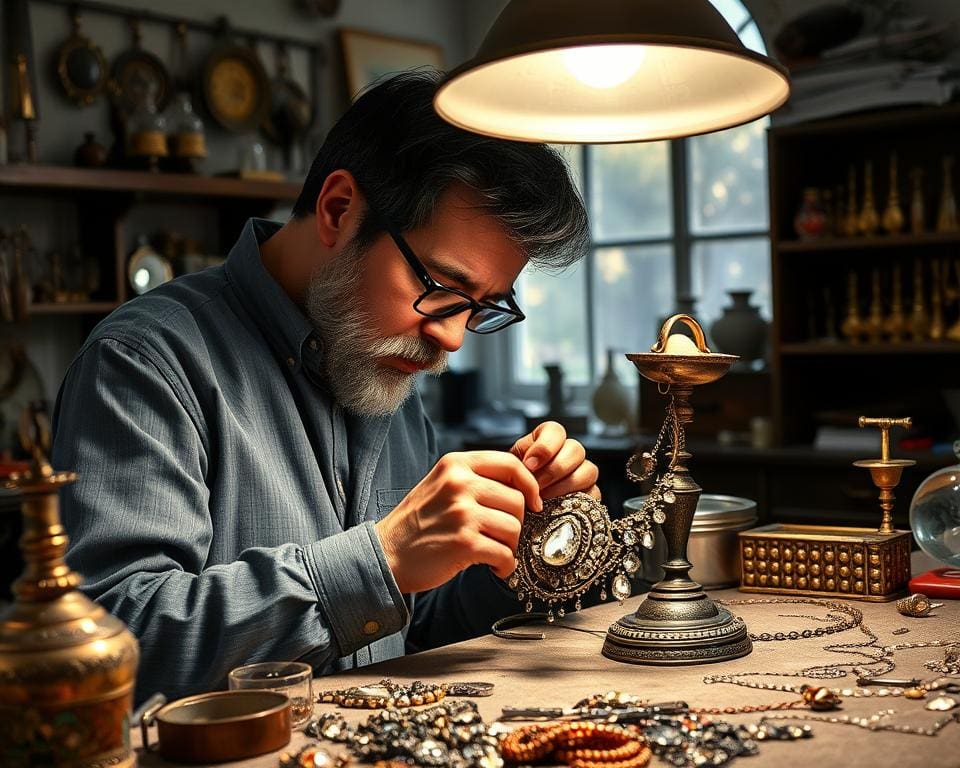 Schmuckrestaurator: Alte Juwelen in neuem Glanz erstrahlen lassen