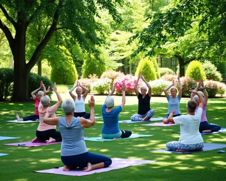 Senioren-Yoga: Sanfte Übungen für jedes Alter