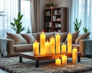 Smarte LED-Kerzen: Stimmung ohne Flamme