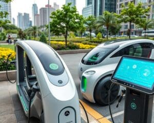 Smarte Technologien für elektrische Transportfahrzeuge