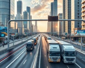 Smarte Verkehrsmanagementlösungen für Lkw