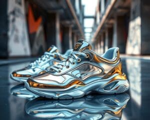 Sneaker in Metallic: Die glänzenden Favoriten 2024