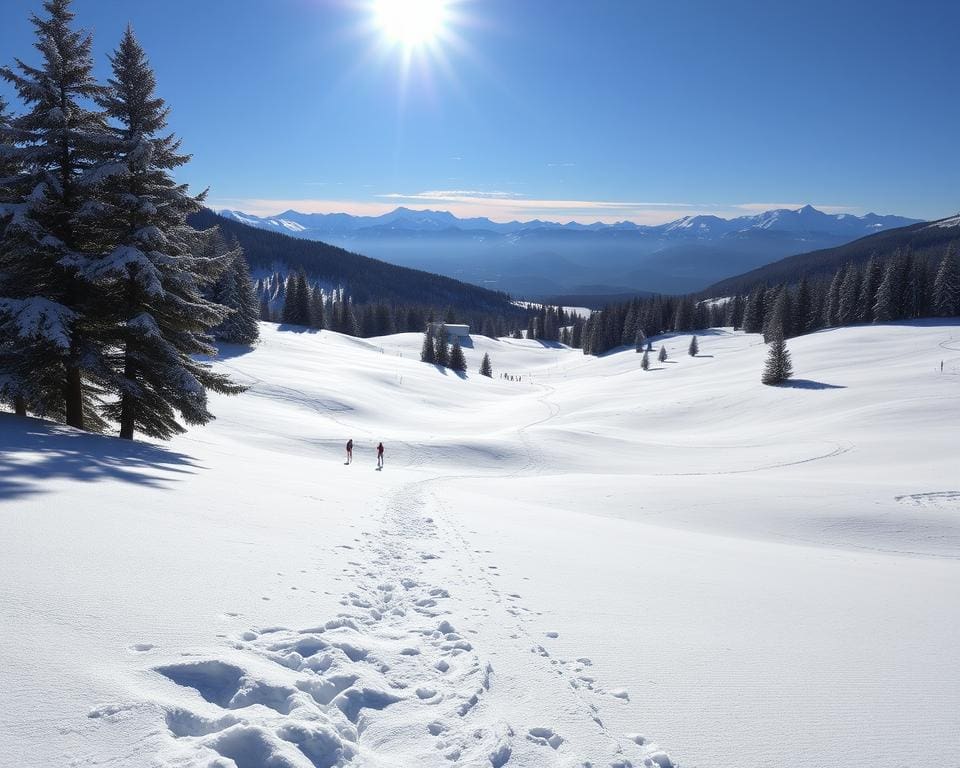 St. Johann: Langlaufen durch verschneite Täler