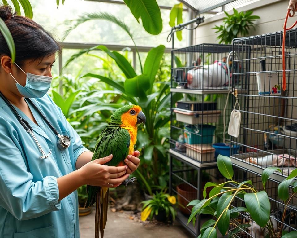 Tierarzt für Wildtiere: Schutz und Pflege für exotische Arten