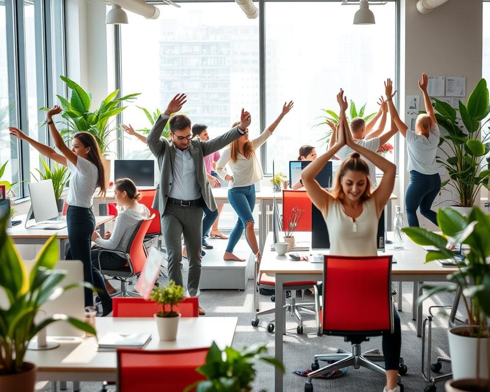 Tipps für mehr Bewegung im Büroalltag