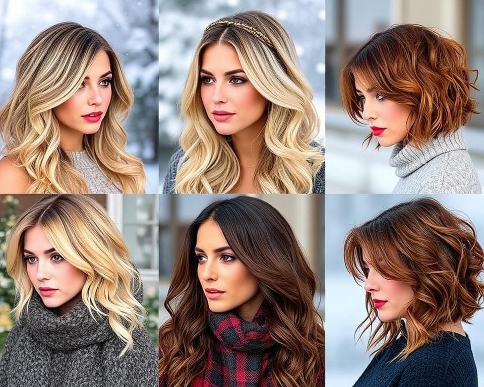 Trendige Haarschnitte Winter