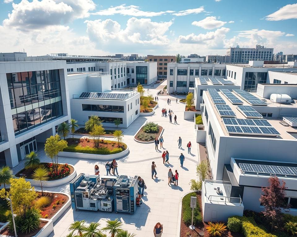 Universitäten mit Innovationen in der Halbleitertechnologie