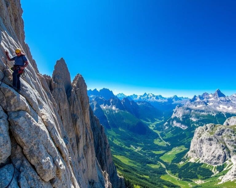 Val Gardena: Klettern in den Dolomiten