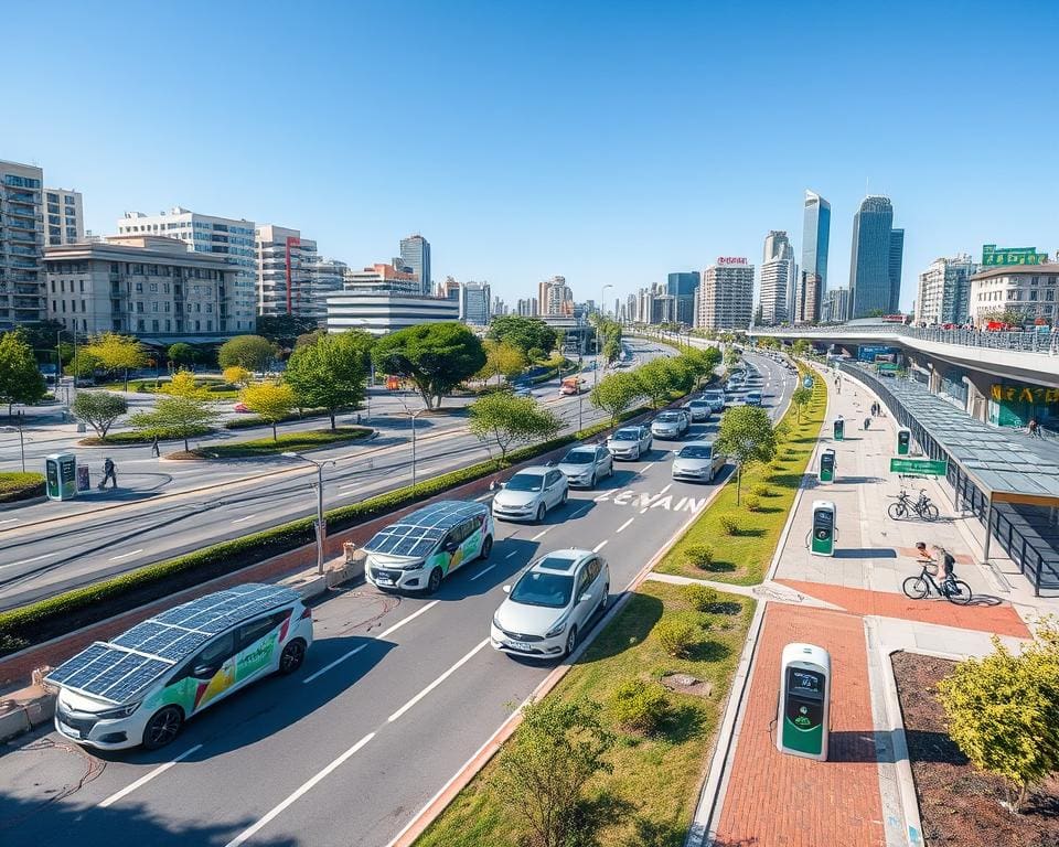 Verkehrswende und Unternehmen und Solarautos