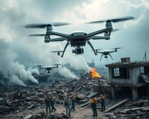 Was leisten KI-gesteuerte Drohnen im Katastrophenschutz?