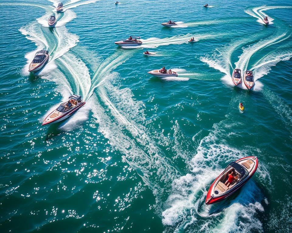 Wassersport Freizeitaktivitäten effiziente Wasserfahrzeuge