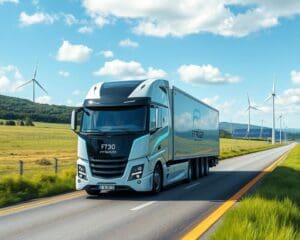 Wasserstoff-Lkw: Nachhaltigkeit auf der Autobahn