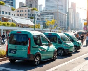 Wasserstoffbetriebene Kleintransporter für Lieferdienste