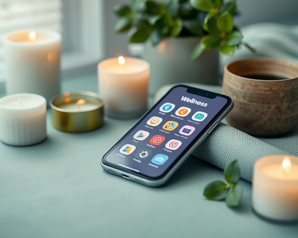 Wellness-Apps für Stressbewältigung