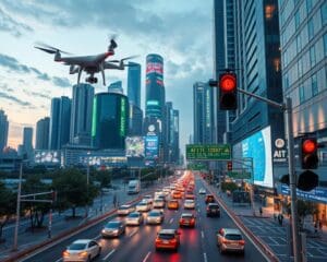 Wie wird KI in der Überwachung von Verkehrsströmen genutzt?