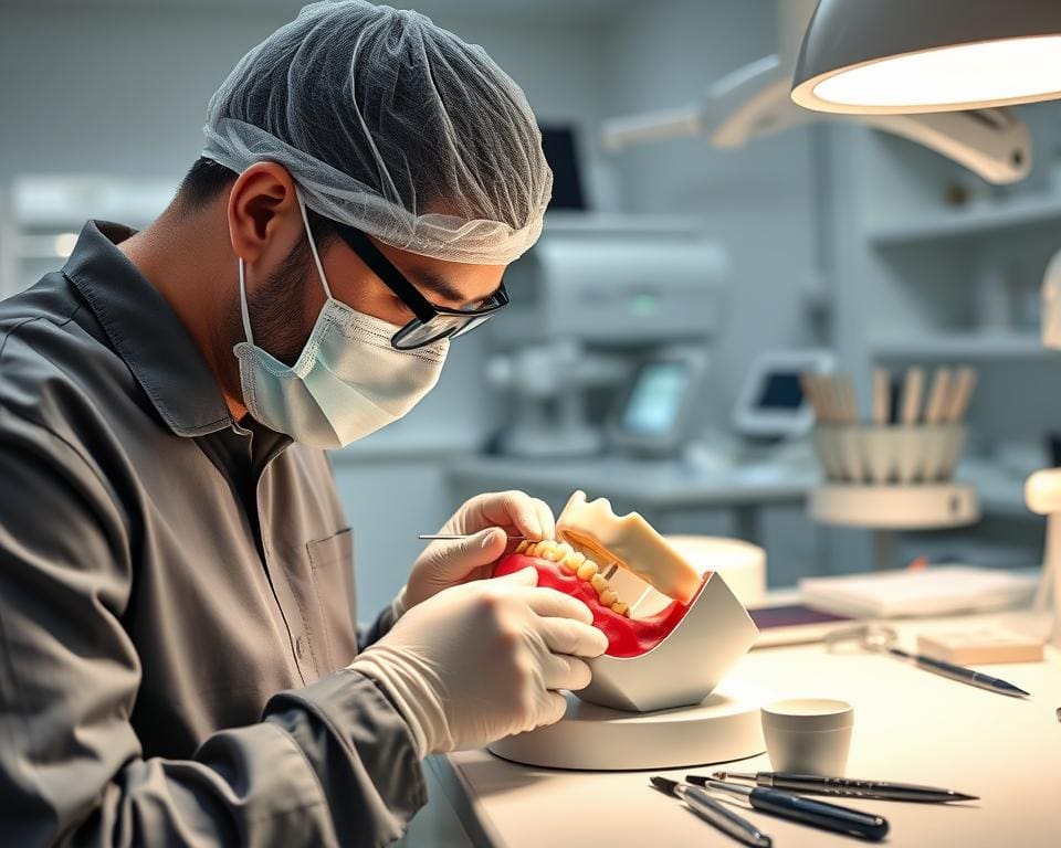 Zahntechniker Präzision Ästhetik Zahnersatz
