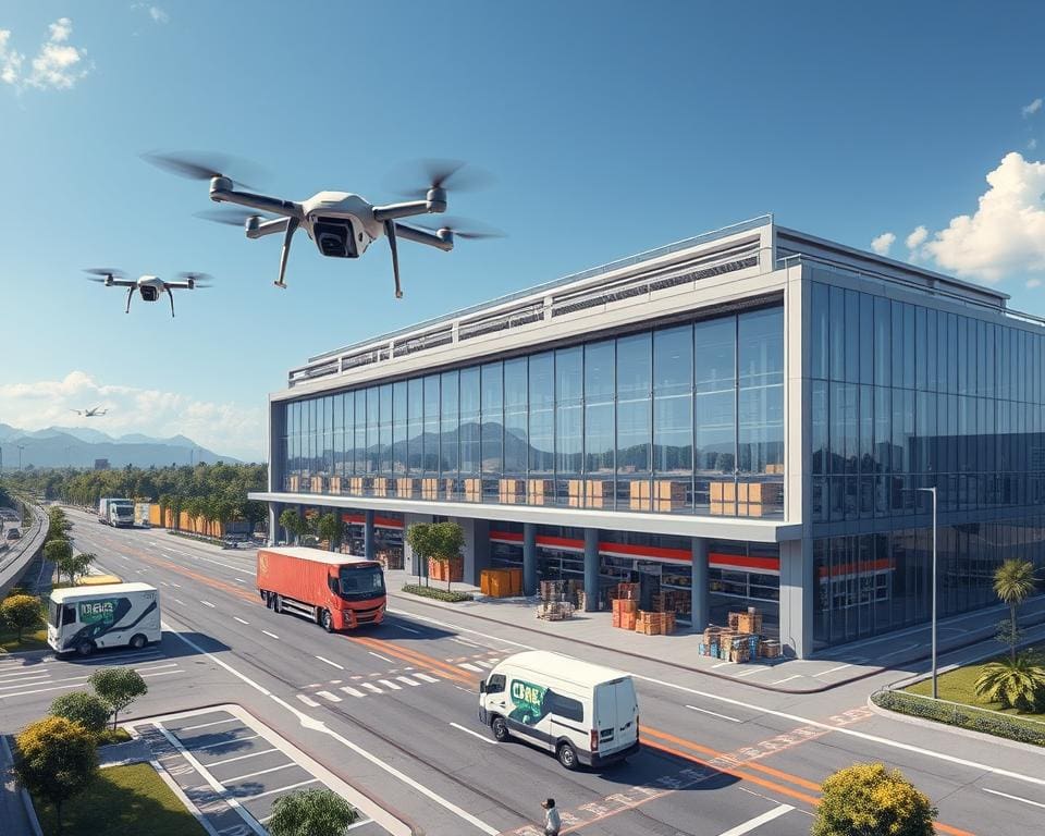 moderne Logistiklösungen