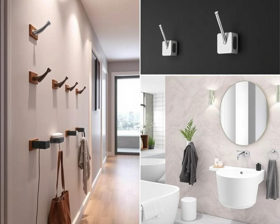 moderne Wandbefestigungen