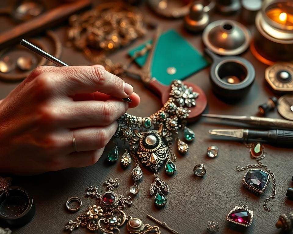 professionelle Restauration antiker Schmuck restaurieren