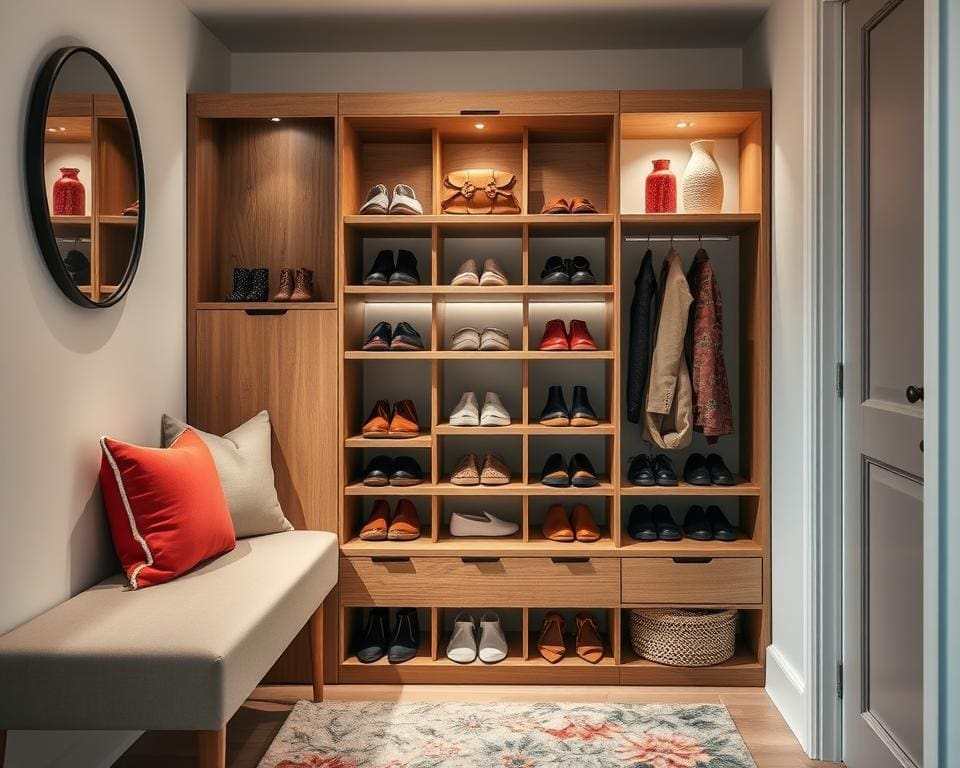 trendige Schuhmöbel