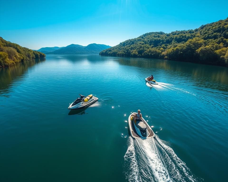 umweltfreundlicher Wassersport