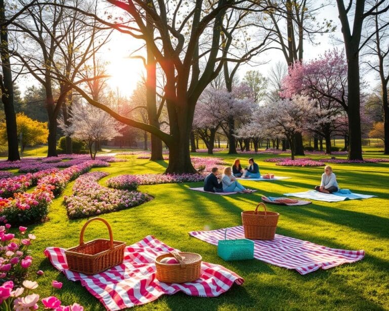 Die schönsten Parks für ein Frühlingspicknick