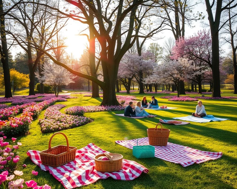 Die schönsten Parks für ein Frühlingspicknick