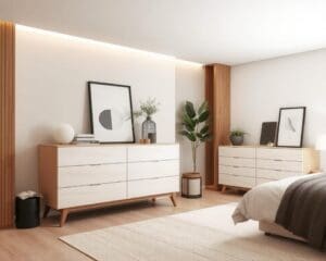 Schlafzimmer-Kommoden von Piure: Minimalismus mit Funktion