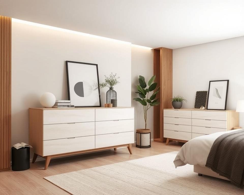 Schlafzimmer-Kommoden von Piure: Minimalismus mit Funktion