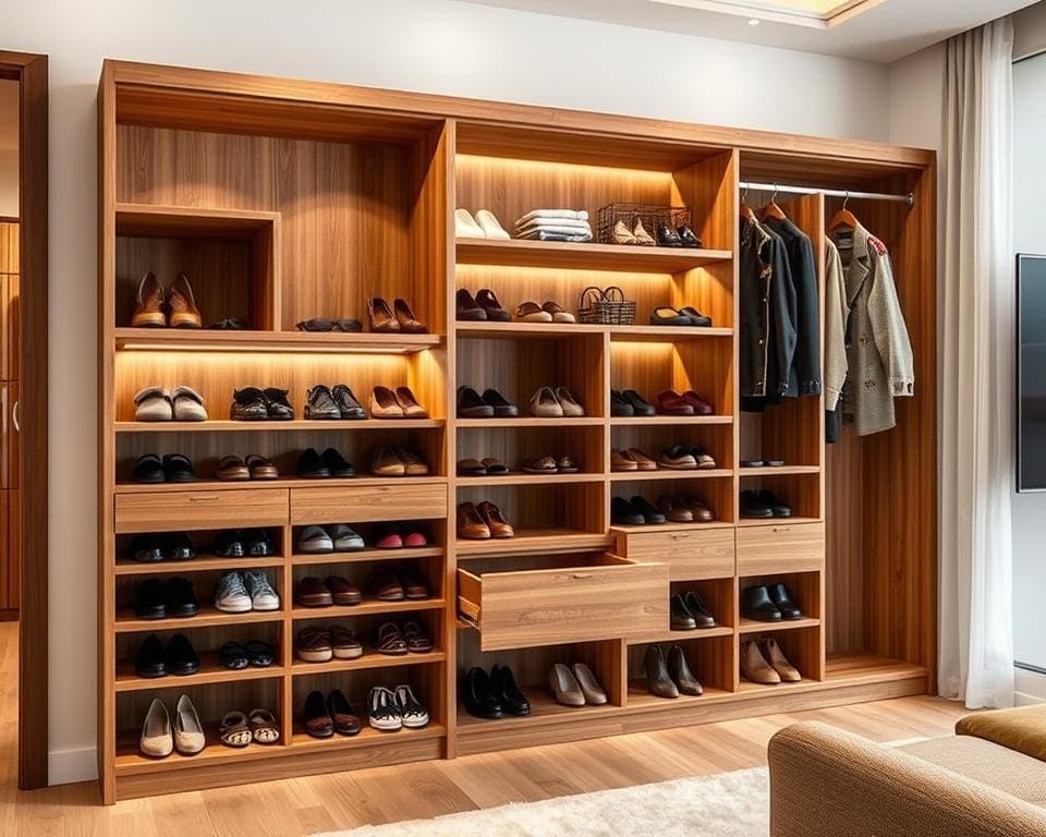 Schuhregal nach Maß